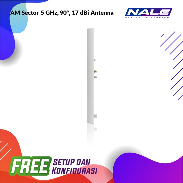 AM Sector 5 GHz, 90º, 17 dBi Antenna-2 Ubiquiti airMAX Sector 5 GHz, 90º, 17 dBi Antenna - Gambar 2