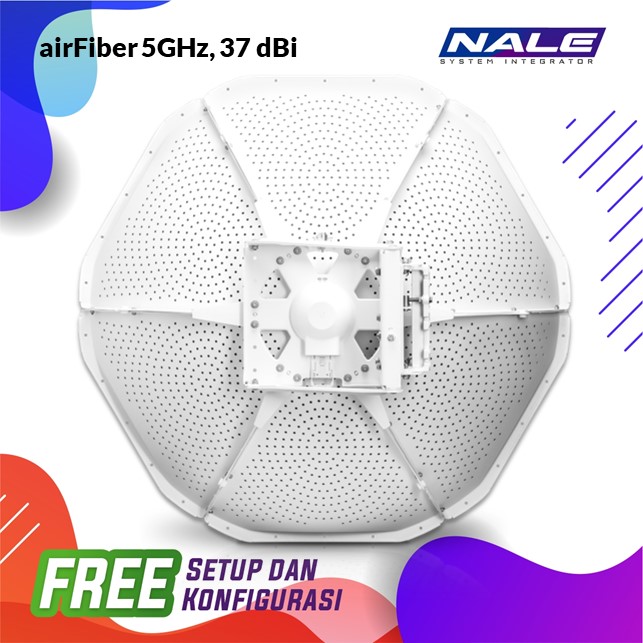 airFiber 5GHz, 37 dBi-3 Ubiquiti airFiber 5GHz, 37 dBi – MonsterDish™ Antenna - Gambar 3