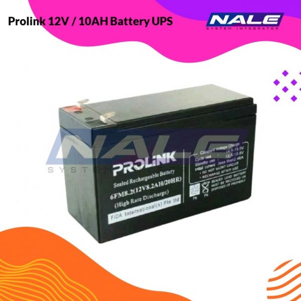 Prolink 12V / 10AH Battery UPS