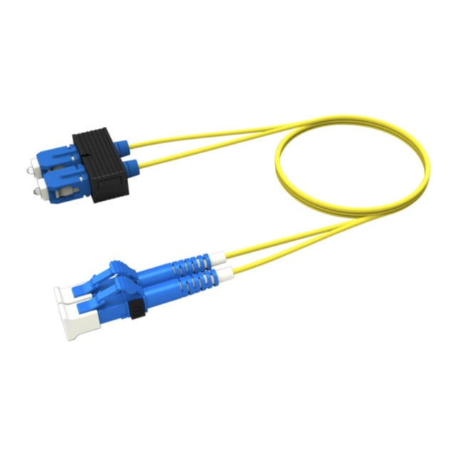 Patch Cord Singlemode LC to SC, Fiber Patch Cord, 1.6 mm Duplex, Low Smoke Zero Halogen (LSZH) 3M - Gambar 1